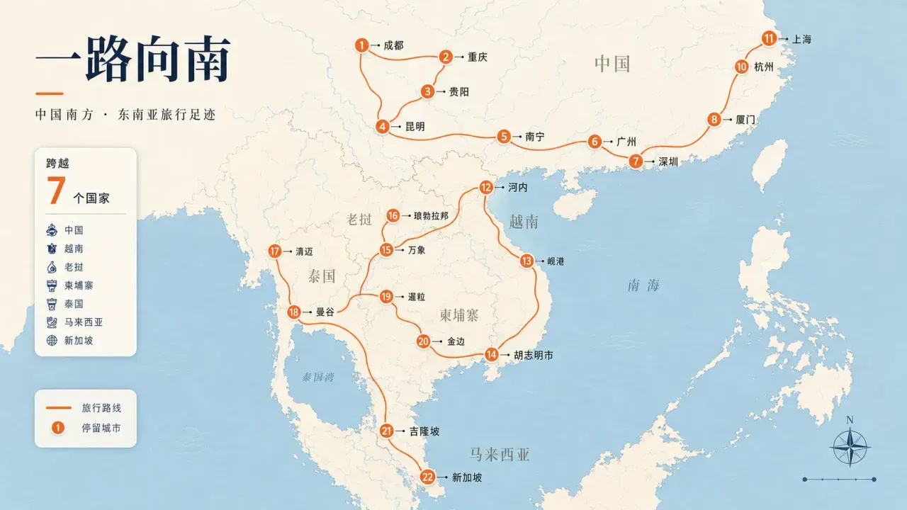 旅途插图